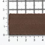 Стропа (ременная лента) 25 мм / 5х2.5 метра, толщ. 1.0 мм, [15.1 г/пог.м], 100% п/п, 21 коричневый