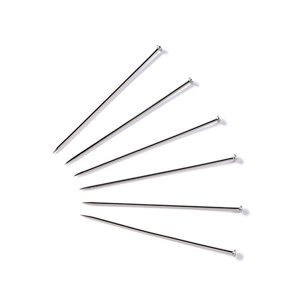 Булавки портновские гвоздики 30 мм, сталь 20 г, под никель, Prym 024293