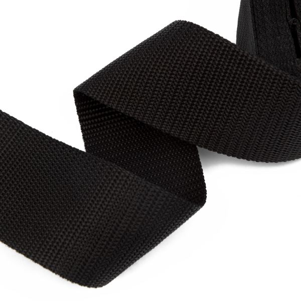 Стропа (ременная лента) 50 мм / 5х2.5 метра, 3731, черный, 3731