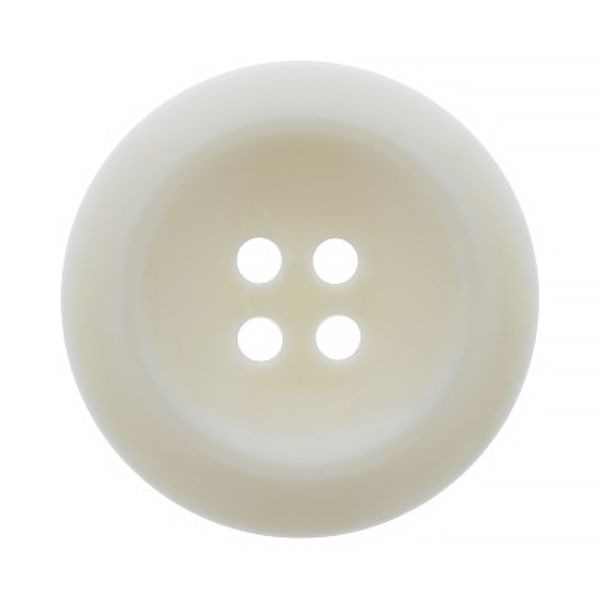 Пуговицы 4 прокола пальтовые 25 мм, 24 шт, D122 молочный, Gamma OXG 0018