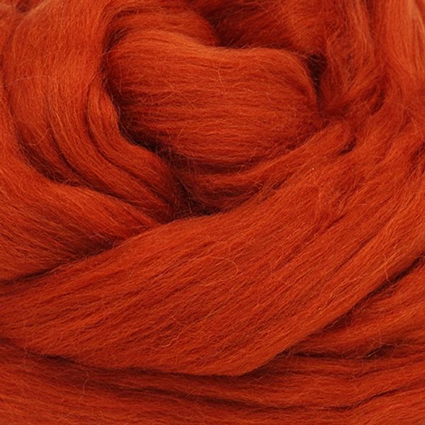 Шерсть для валяния Троицкая п/тонкая 1х100 г (до 29 мкр), 3213 коньяк