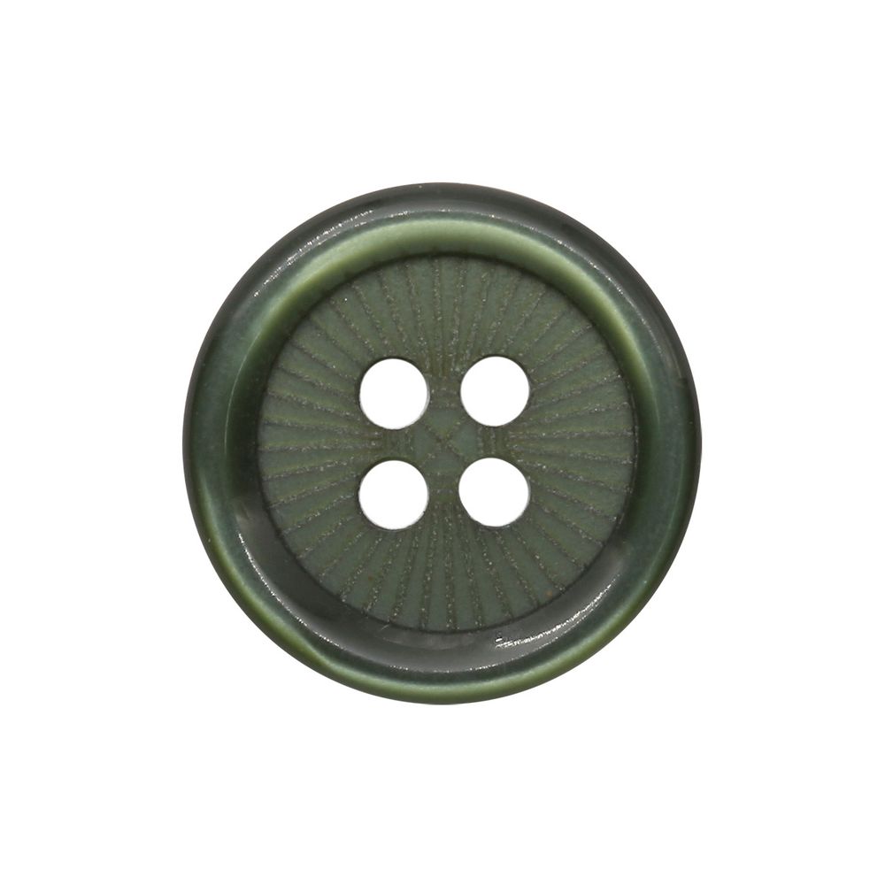 Пуговицы 4 прокола 24L (C190 т. оливковый), 0314-2065A, 144 шт