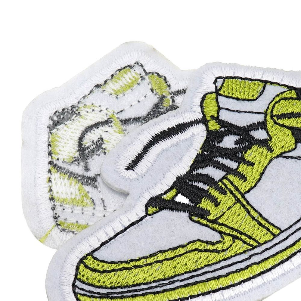 Термоаппликация КРОСЫ 80х60мм (Oliva (оливковый)), 2 шт, LA581