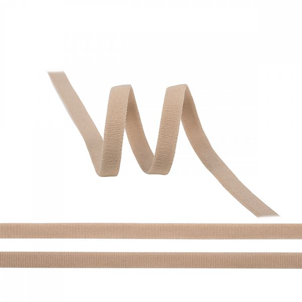 Резинка бельевая (отделочная) 5.0 мм / 50 метров, ЕТK бежевый капучино S573