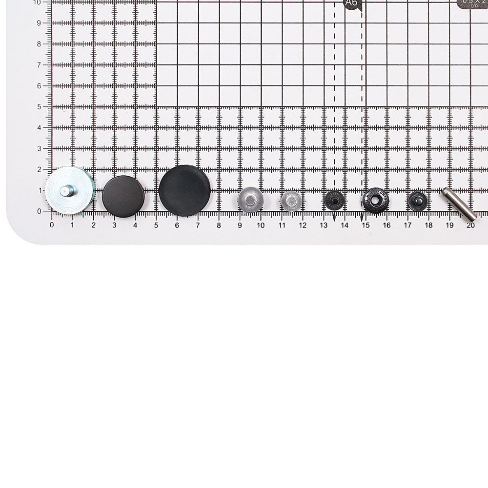 Кнопка рубашечная (джерси) закрытая ⌀10.0 мм, 9 шт, латунь, гладкая шапка, серебристый, Prym