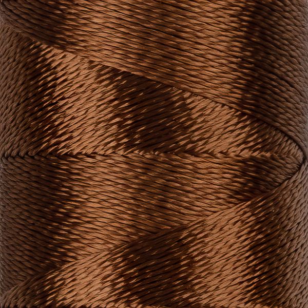 Нитки вышивальные Gamma V150/2, 10х200 ярдов, 183 м, 3216 коричнево-золотой