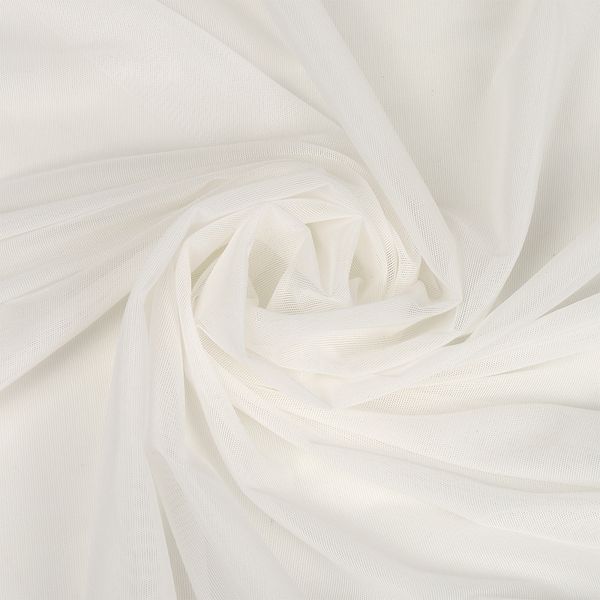 Сетка бельевая эластичная 80 г/м², шир.160 см / 50 метров, 004 молочный /068.004/