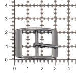 Пряжка 18 мм чер.никель мет. прямоугольная, 10 шт