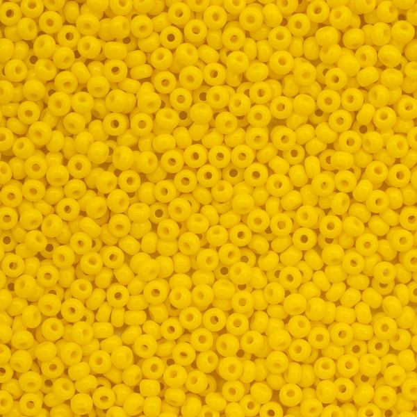 Бисер Preciosa непрозрачный 10/0 (2.3 мм), круг.отв., 50г, (83110)