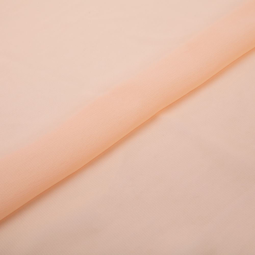 Ткань блузочная Poly Chiffon 84 г/м², 150х147 см, 14 персиковый, Gamma PC-02