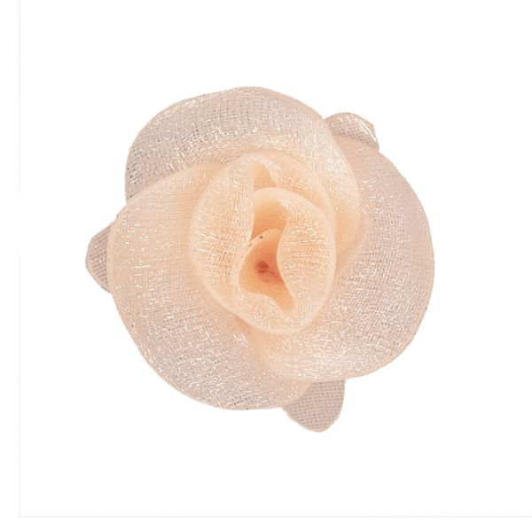 Цветок розочка мелкая, 9 шт, №012 св.персик, Blitz 25 Р