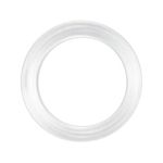 Кольца для бюстгальтера пластик ⌀10.0 мм, прозрачный, 100 шт, 512045-2