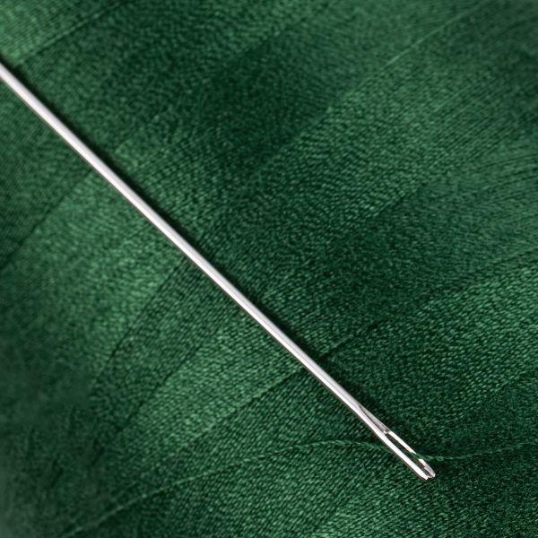 Нитки универсальные Nitka 40/2, 4570 м (5000 ярд) / 1 кат., 223 т.зеленый