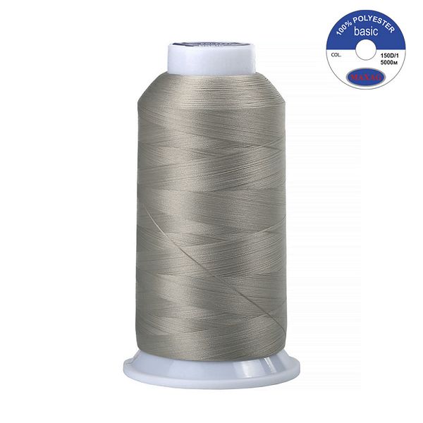 Нитки швейные текстурированные Max, 150D/1, 5000 м, 90г, 227 серый