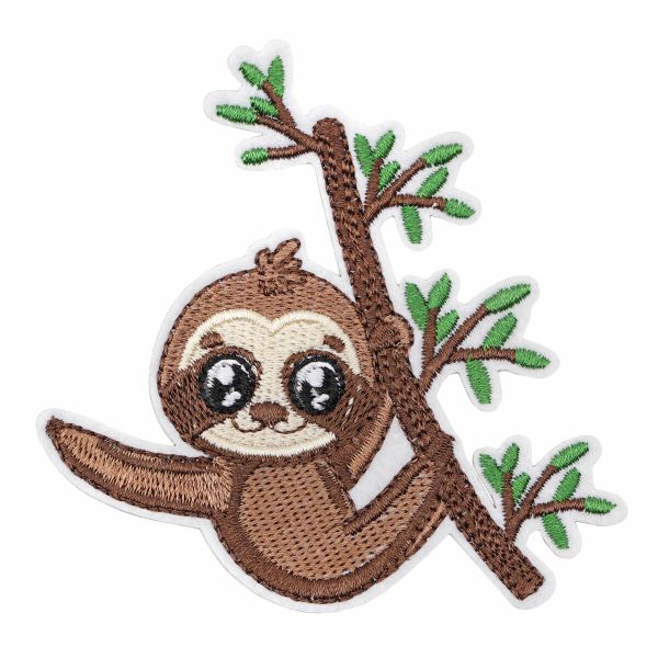 Термоаппликация Радостный ленивец, 9х7,5см, Hobby&Pro