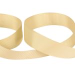 Лента репсовая нарезка 25.0 мм / 5 шт по 5.4 метра, 007 кремовый, Gamma GR-25