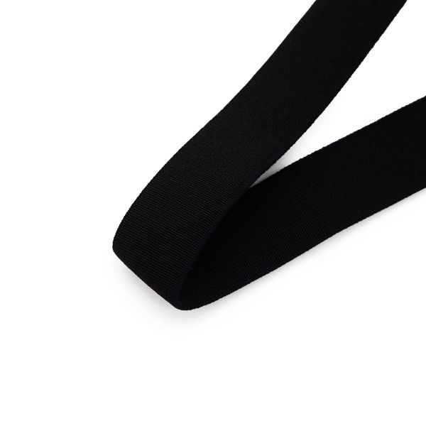 Резинка башмачная 25.0 мм / 25 метров, черный, 525Ч