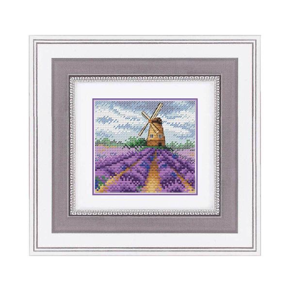 Набор для вышивания нитками МП Студия, Очарование Прованса 10х11см