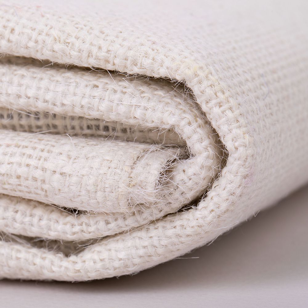 Мешковина ламинированная 287 г/м², 100х135 см, 01 белый, Gamma PDLF