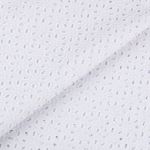 Ткань шитьё (прошва) 150х135 см, белый, Gamma YFAS-2444