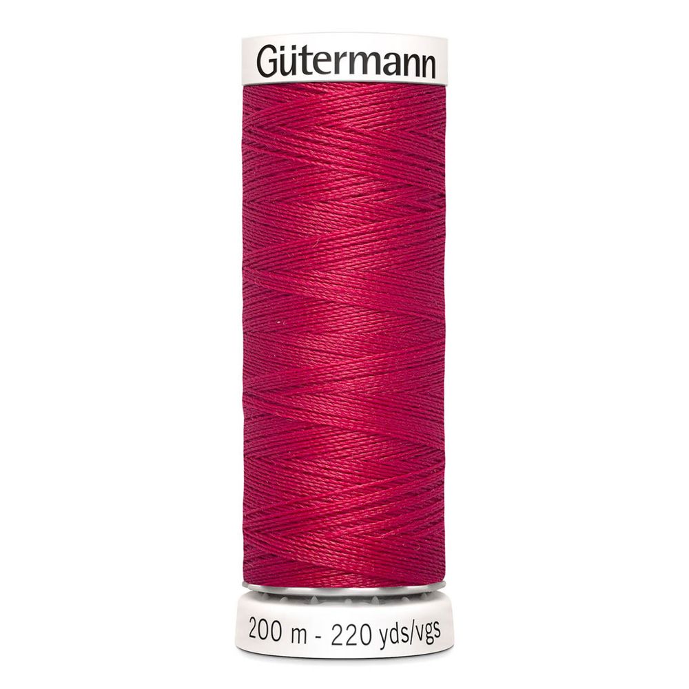 Нитки универсальные Gutermann Sew-all 100 (200 метров), 5 кат. | 909 малиновый