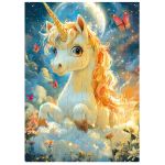 Пазл 80 элементов, PZL-80/15 Единорог и бабочки, Фрея