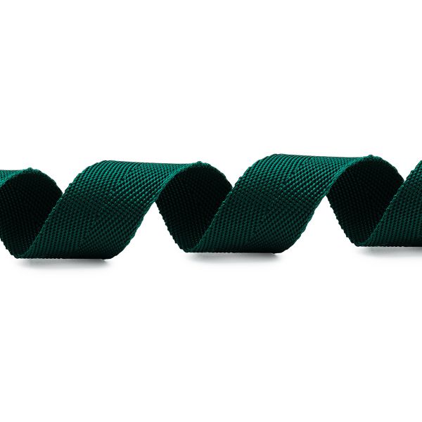 Стропа (ременная лента) 25 мм / 5х2.5 метра, толщ. 1.0 мм, [15.1 г/пог.м], 100% п/п, 37 малахит