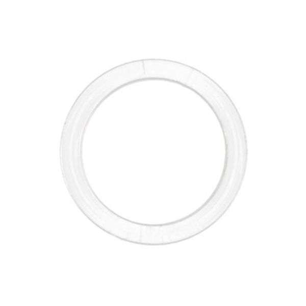 Кольца для бюстгальтера пластик ⌀6.0 мм, 100 шт, прозрачный, Blitz CP01-6