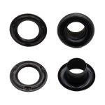 Люверсы металл ⌀_4.87 мм (внутр.), h5.66 мм (внутр.), №3, сталь, New Star, оксид, уп≈5000 шт