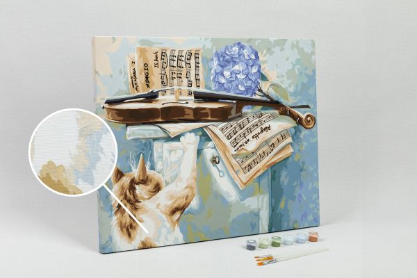 Картина по номерам Фрея, Любопытство, 40х50 см