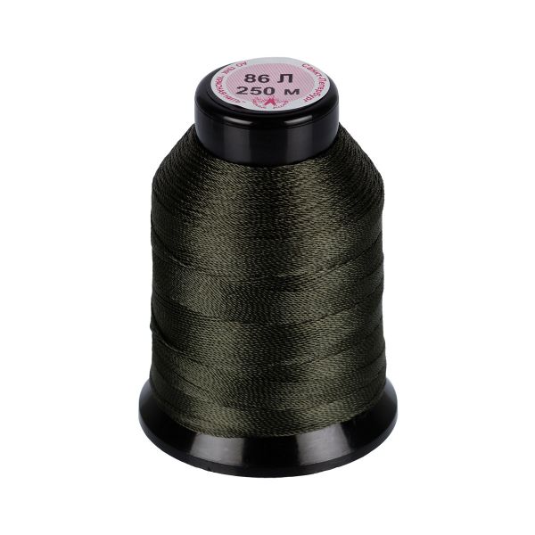 Нитки лавсан 86Л 100% полиэфир 250 м, 5 шт, 118 хаки, Гамма