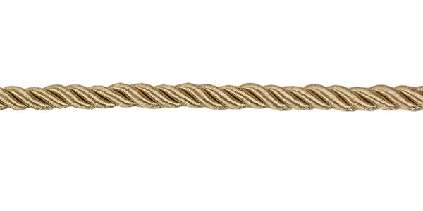 Шнур витой ⌀6 мм, 25 м, 91253 бежевый, Gamma ДТ-6