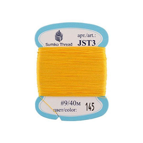 Нитки вышивальные SumikoThread 40 м, №145 желтый