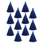 Кисти шторные 65.0 мм, декоративные, п/э, василек, уп.12 шт