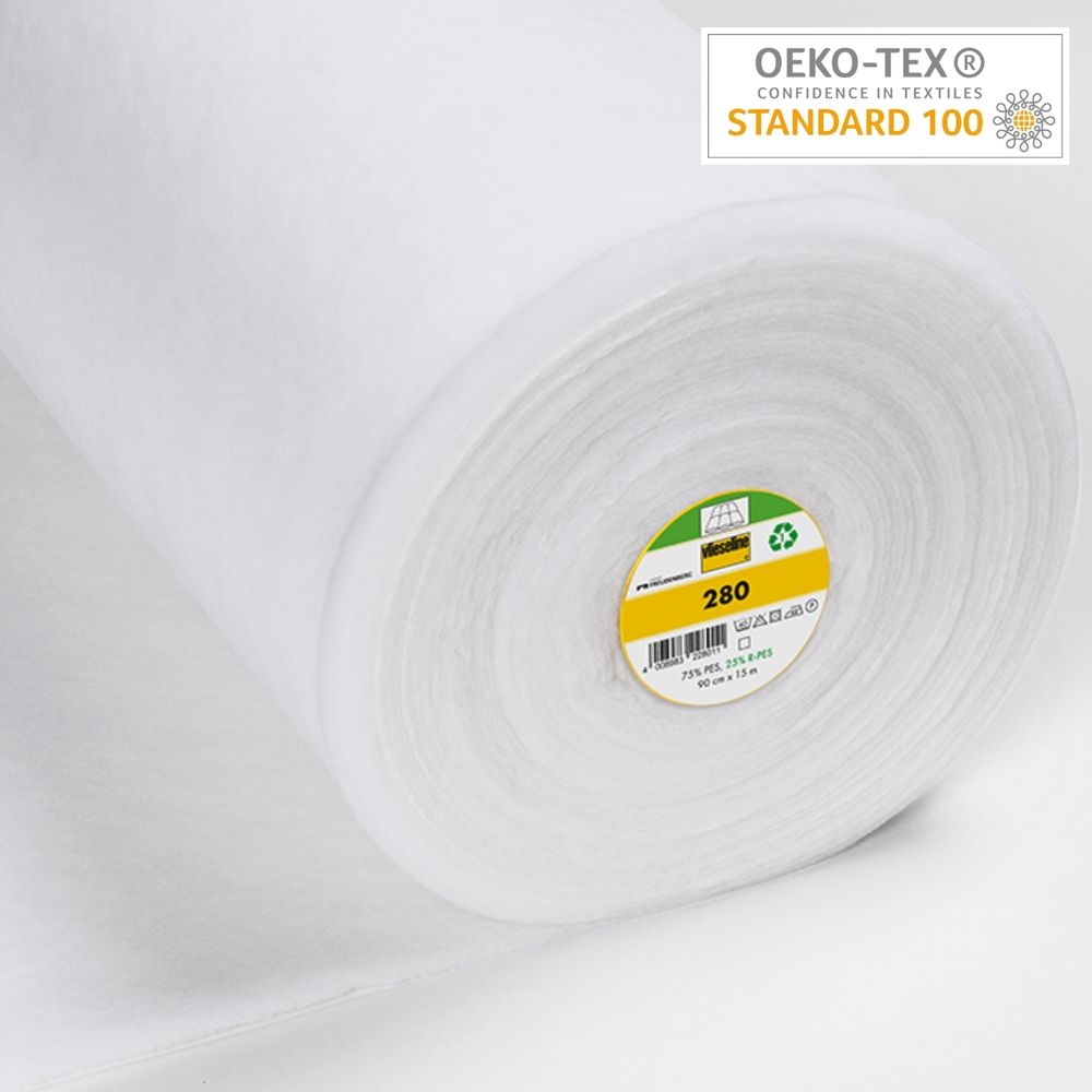 Наполнитель и квилтинга Freudenberg №280, 90 см / 15 метров, 53001707, OEKO-TEX®