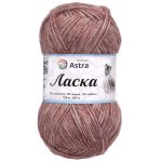 Пряжа Astra Premium (Астра Премиум) Ласка / уп.3 мот. по 100 г, 370 м, 183 винный