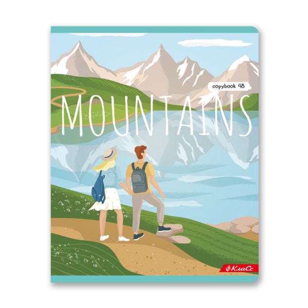 Тетрадь ученическая общая, A5+ 48 л. на скобе 65 г/м², белизна 100%, 10 шт, линия в термоусадочной пленке, 000329 Путешествия, Светоч 48ТСК5_3_2