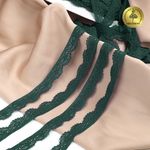 Кружево эластичное (стрейч) 8031 15мм цв.L2063 атлантическая глубина, 50м, Kruzhevo