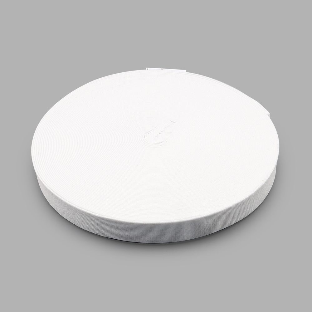 Резинка башмачная 25.0 мм / 25 метров, 5025Б белый