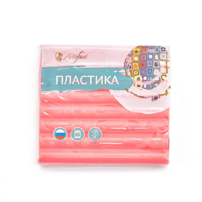 Полимерная глина Artifact, флуоресцентный, цв.314 флуоресцентный красный, 56 г
