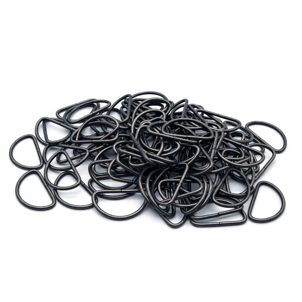 Полукольцо сварное металл внутр. 38 мм (внешн. 44х26 мм, ⌀3 мм), 100 шт, оксид, 816B-116