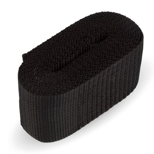 Стропа (ременная лента) 50 мм / 5х2.5 метра, 3731, черный, 3731