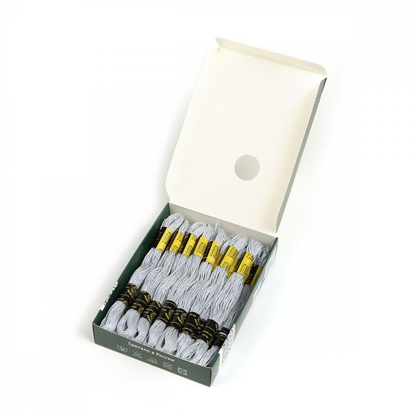 Мулине ПНК им.Кирова цв.7201 серый 24х8м С-Пб