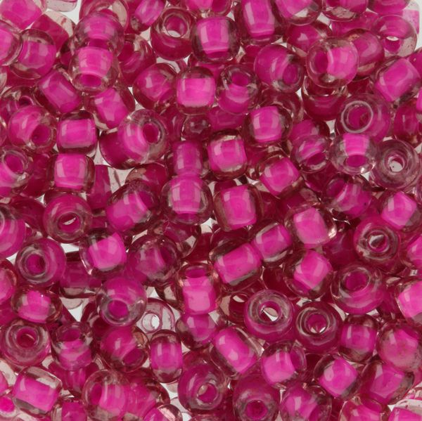 Бисер Zlatka 8/0 (2.9 мм), 100 г (10х10 г), №0320 т.малиновый, GR