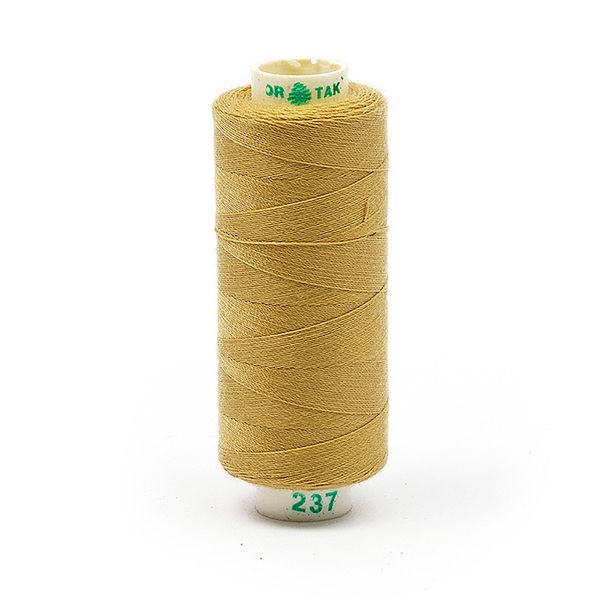 Нитки швейные бытовые Dor Tak 40/2, 366 м / 10 кат., 237 бежевый