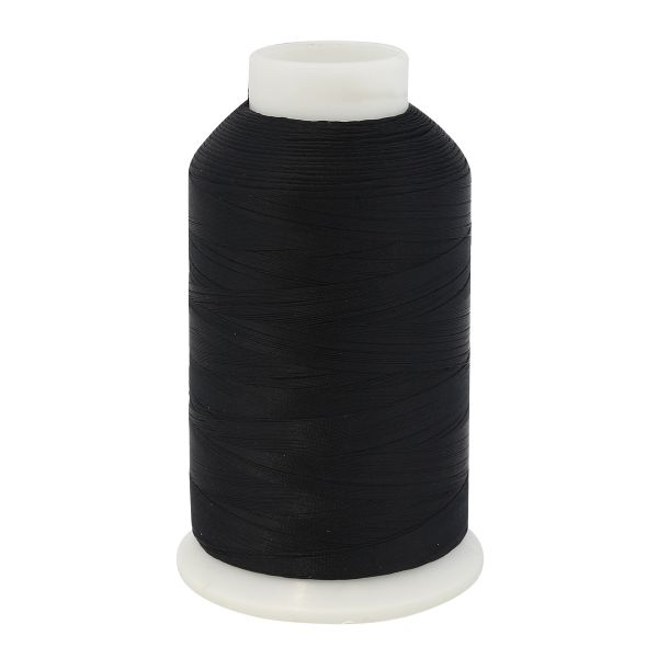 Нитки филаментные 100D/3, 3000 м, 100% п/э, Астра, 9020 черный