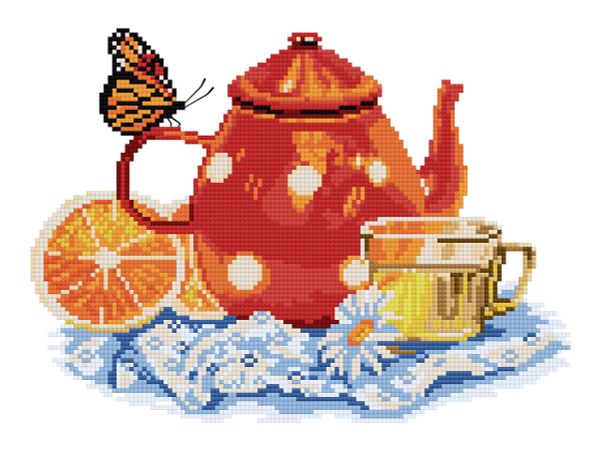 Алмазная (кристальная) мозаика Фрея, Аромат лета, 25х30 см