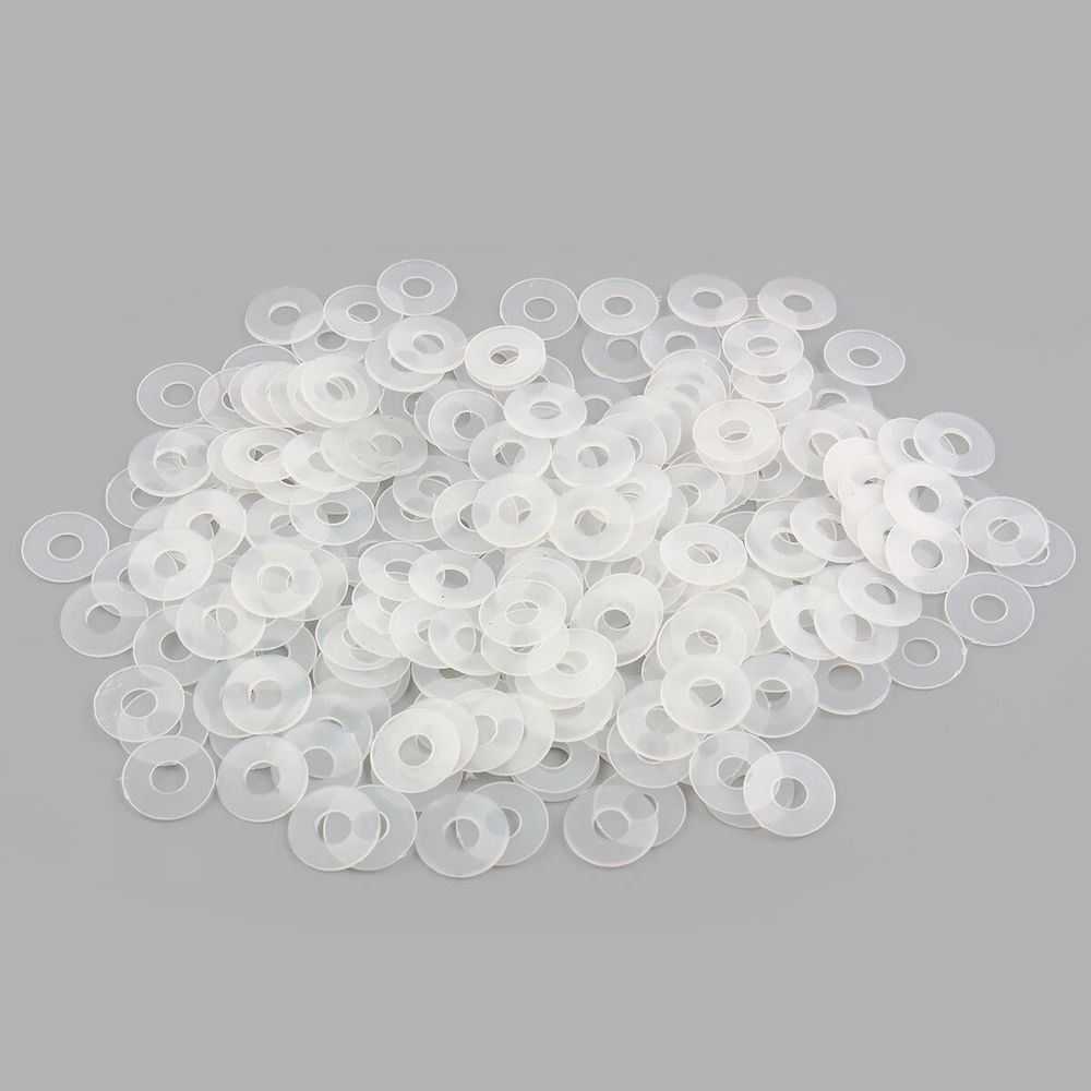 Кольцо уплотнительное пластик под кнопку ⌀5 мм (61/ Альфа), ≈5000 шт, New Star