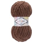 Пряжа Alize (Ализе) Softy Mega / уп.5 мот. по 100 г, 70м, 493 коричневый