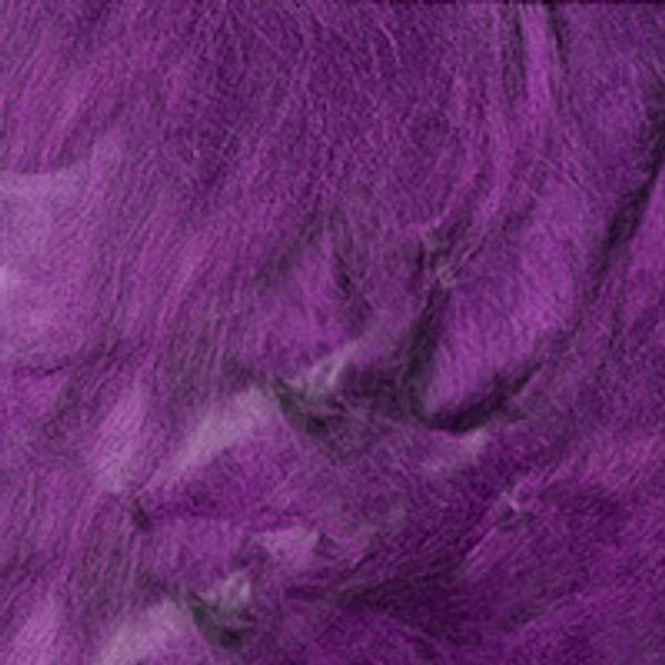 Шерсть для валяния вискоза 1х25 г, (19-20 мкр), 0262 фиолетовый, Gamma FV-025